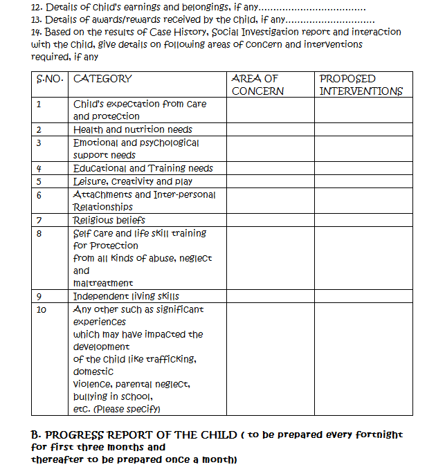 Ability Model Care Plan Template 0457